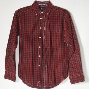 Ralph Lauren Boys Plaid LS Button-down Shirt. Size S(8/10)